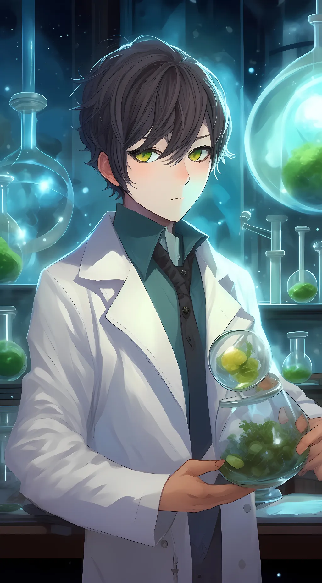 ai character: alex background