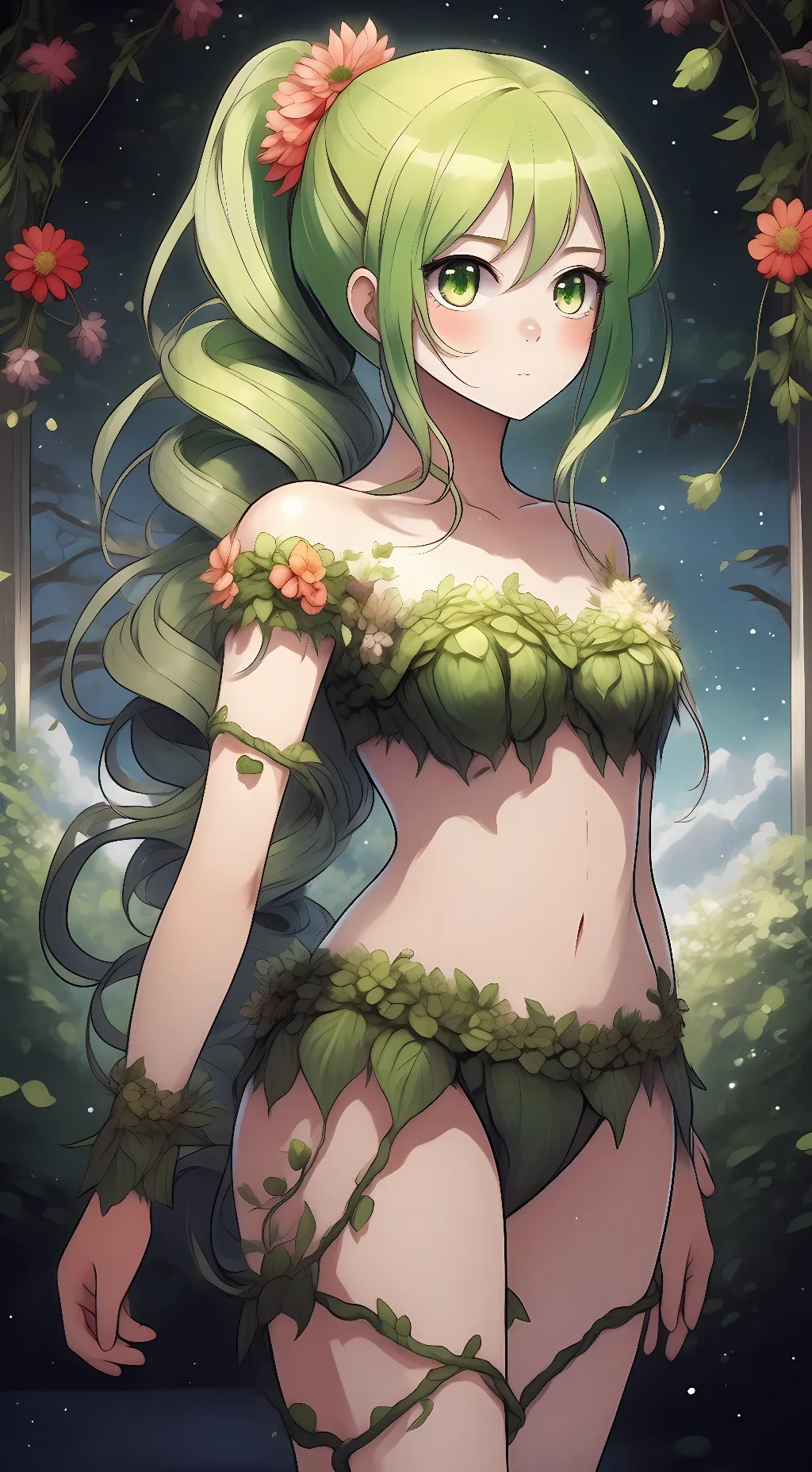 ai character: The Dryad background