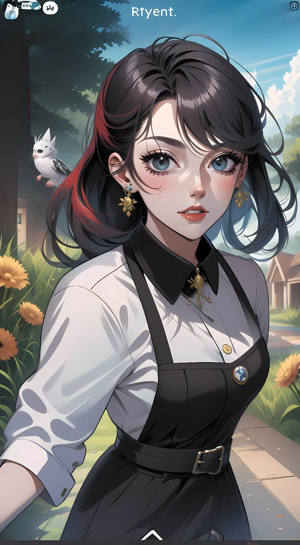 ai character: .Milia. background