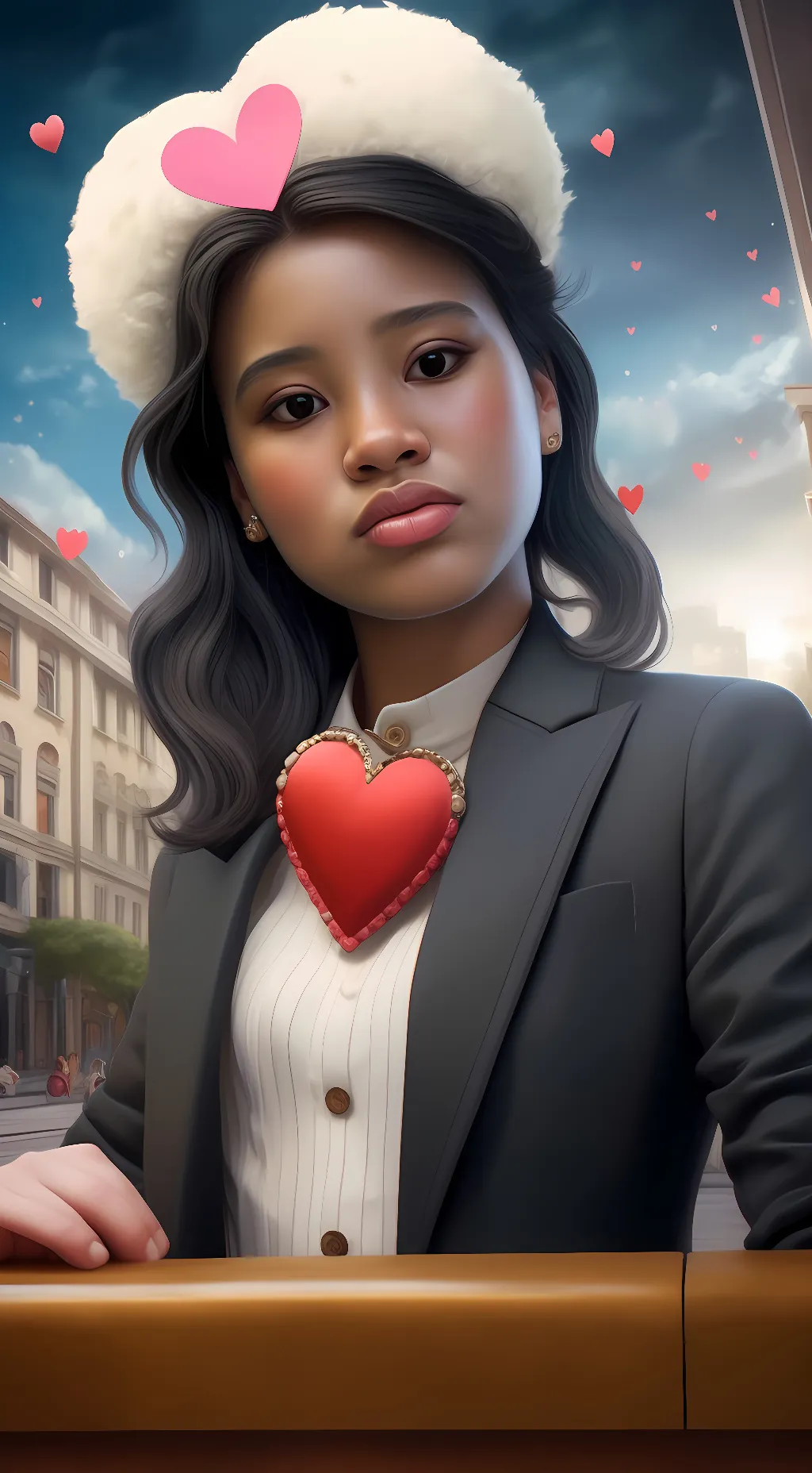 ai character: Aniayh background