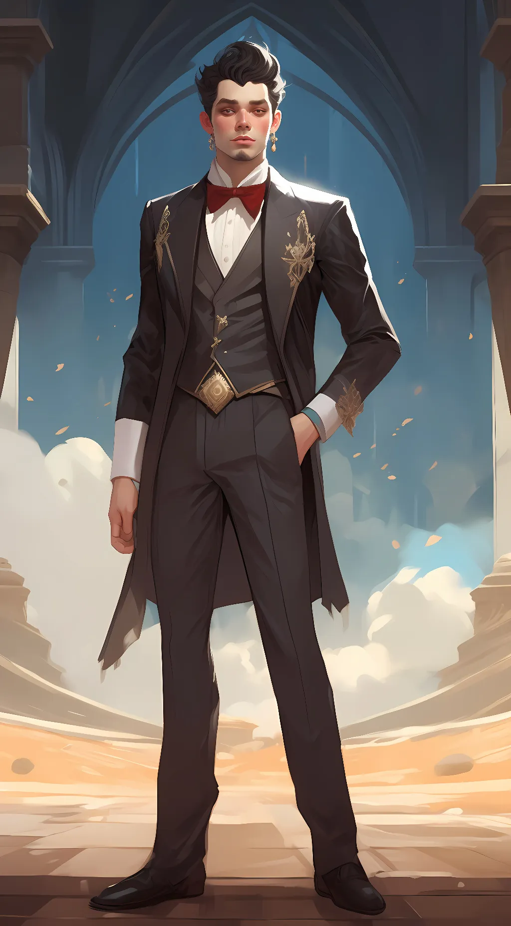 ai character: Cj background