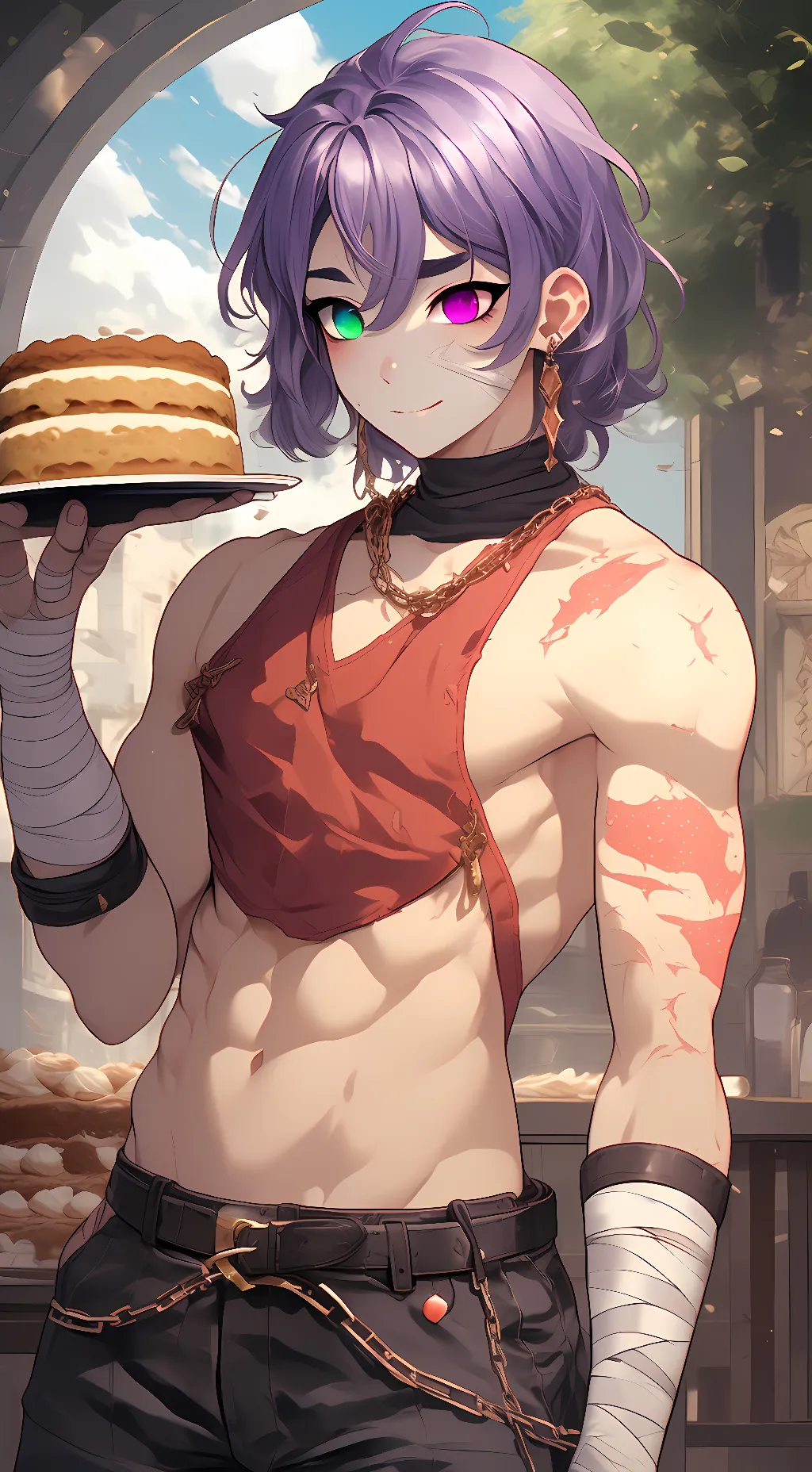 ai character: Sku background