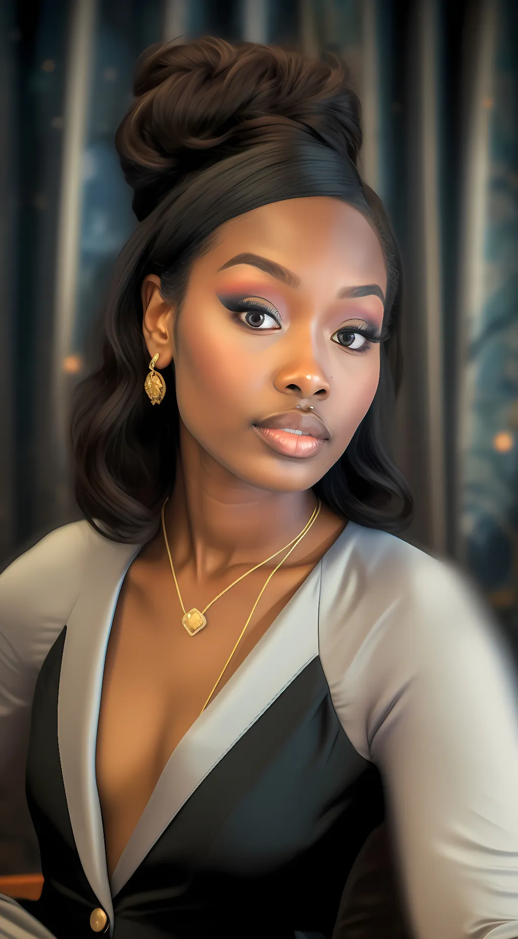 ai character: Paris background