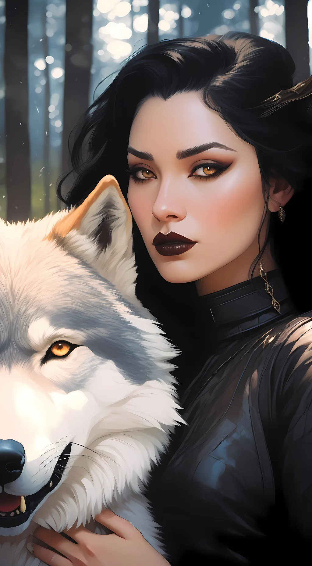 ai character: Queen Loknir background