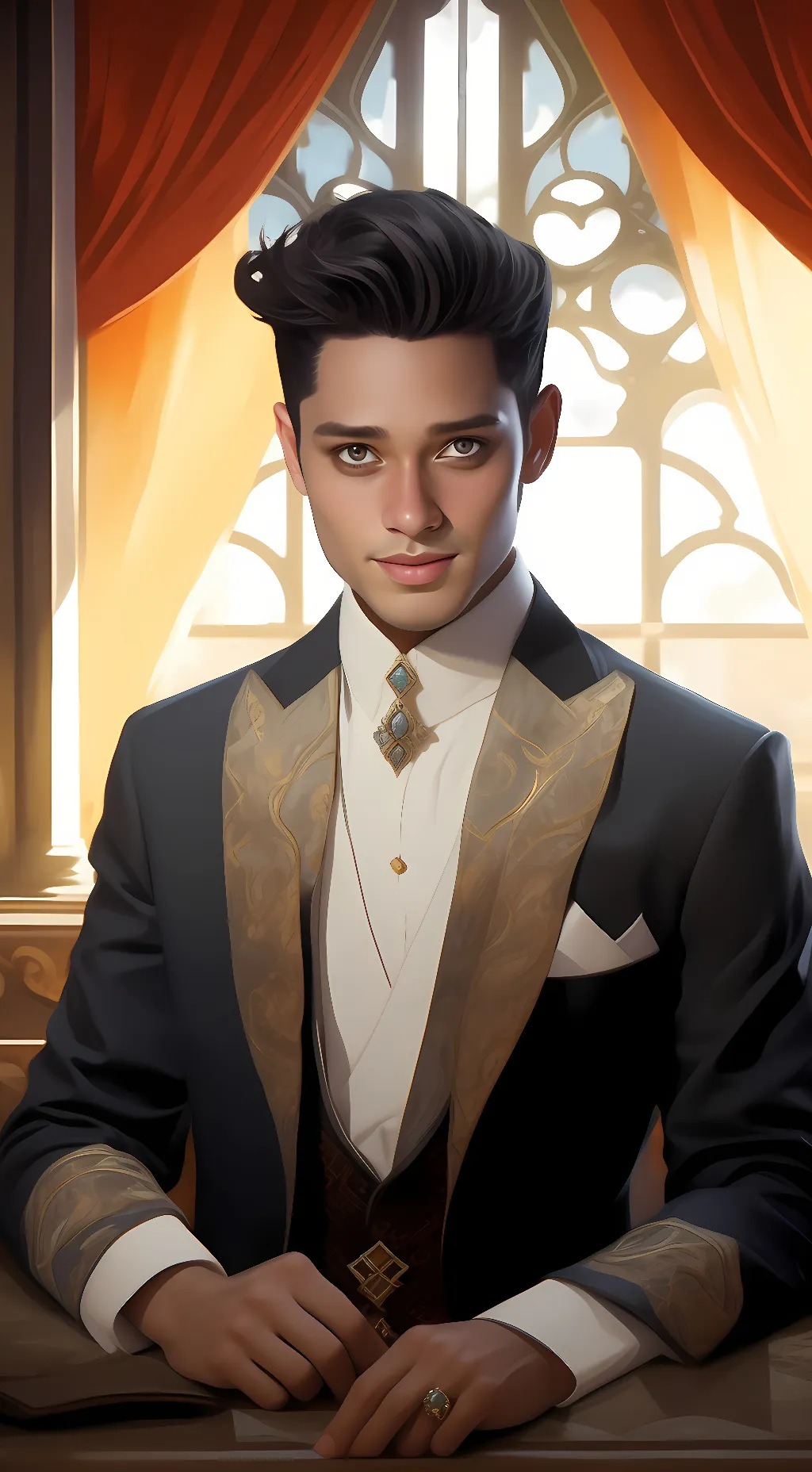 ai character: mason background