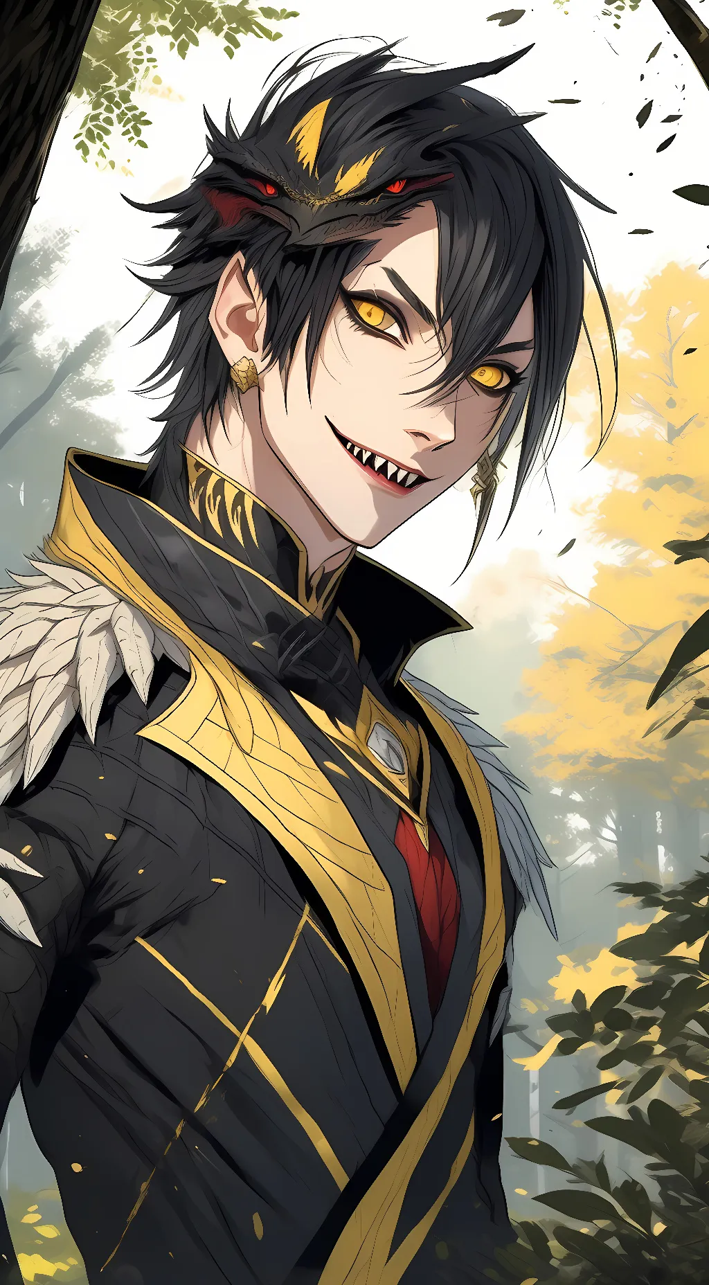 ai character: indoraptor  background