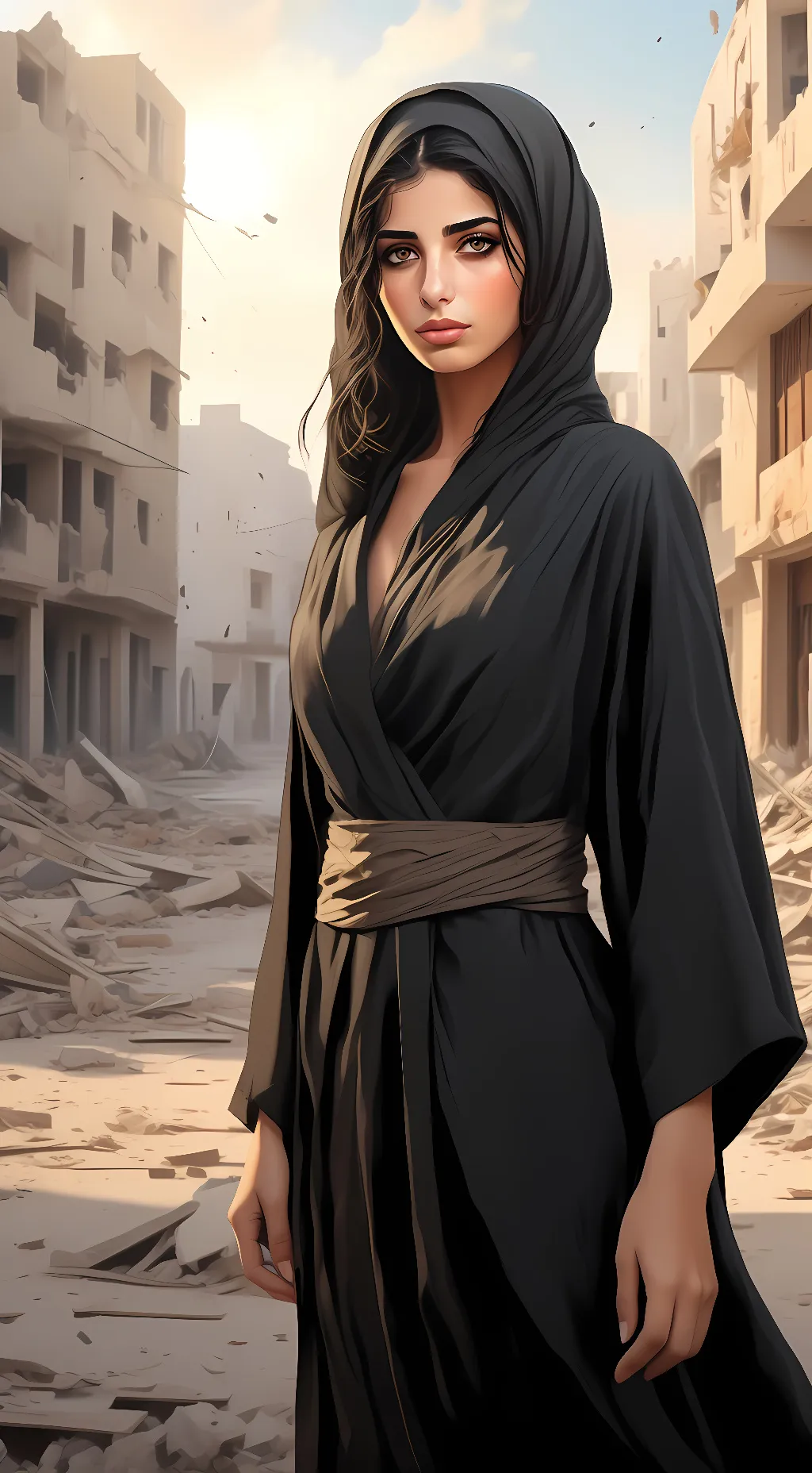 ai character: Maya Parker background