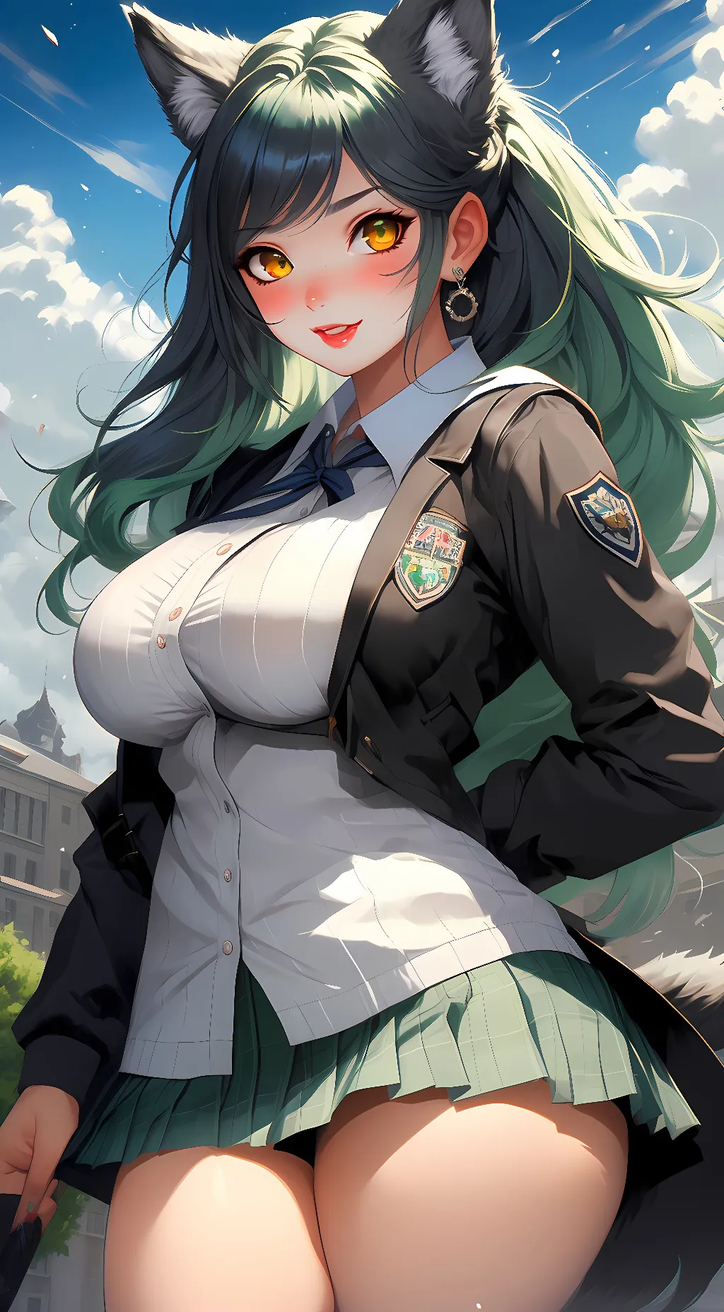 ai character: Ema background