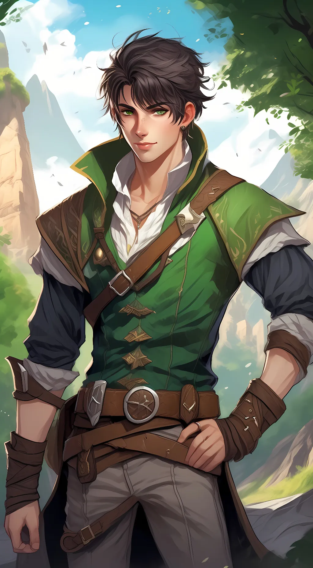 ai character: Seth  background