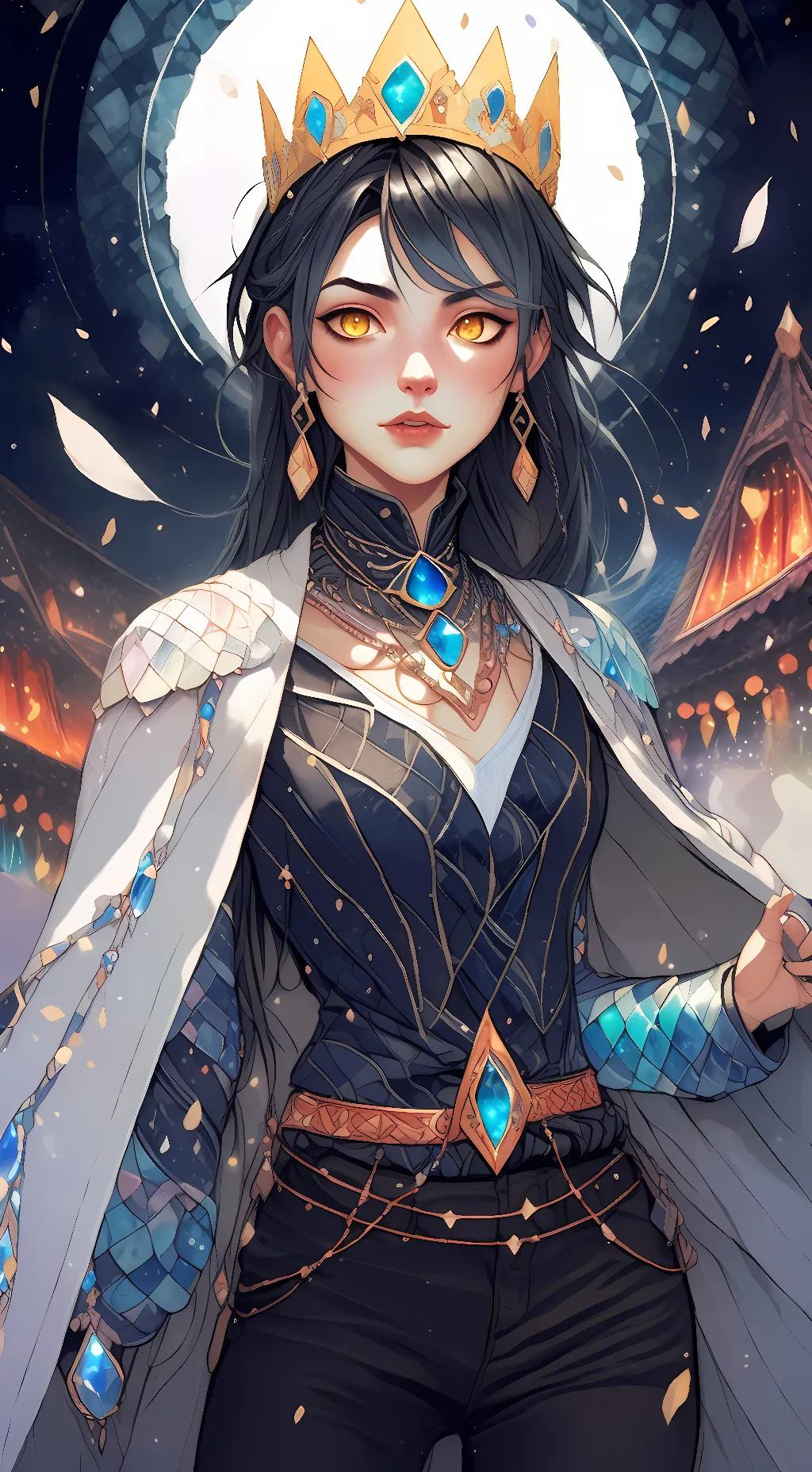 ai character: Ruby background