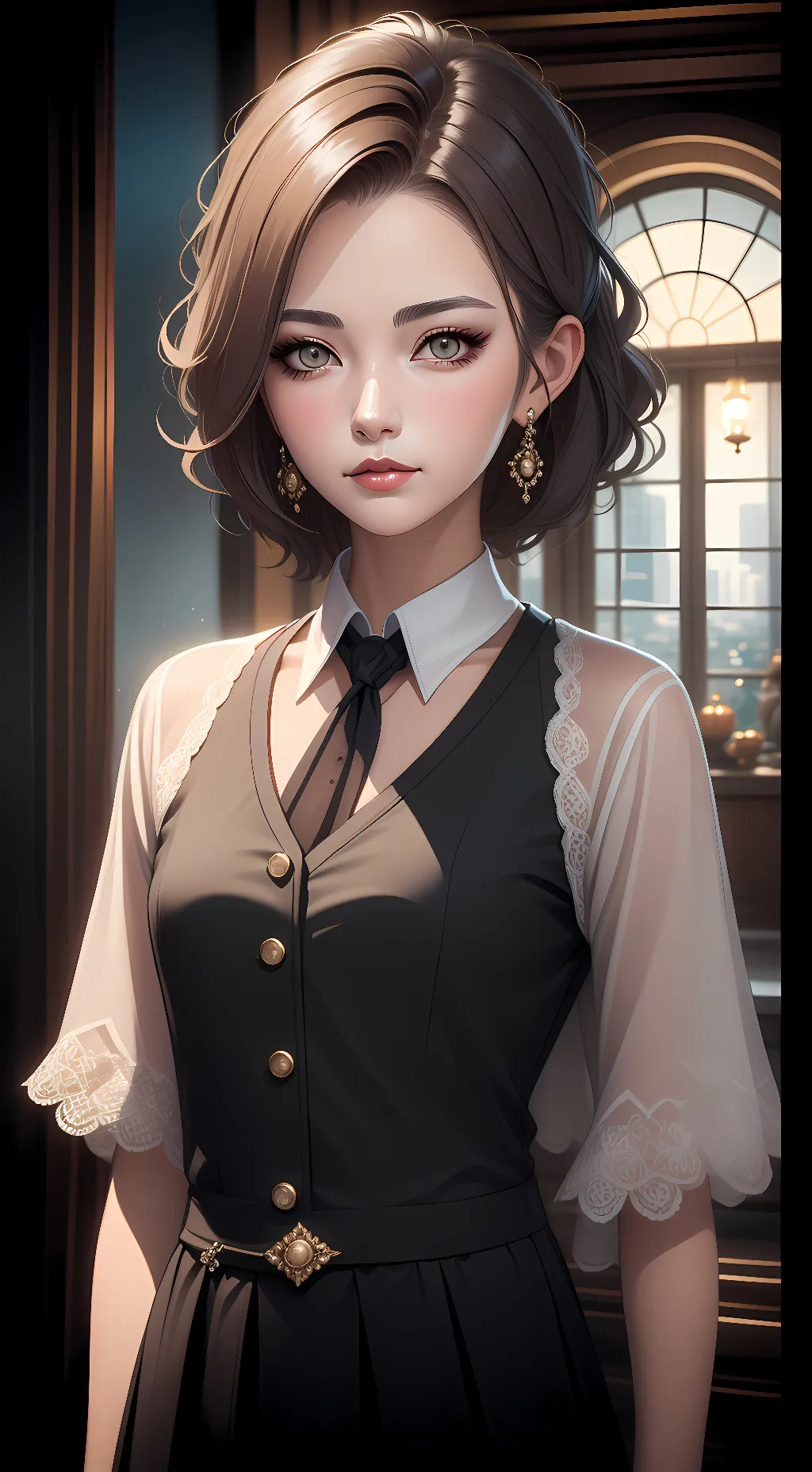 ai character: Lola Smith background