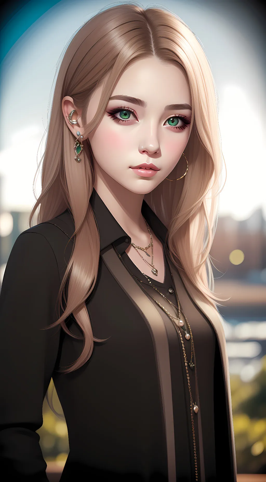 ai character: Kim background