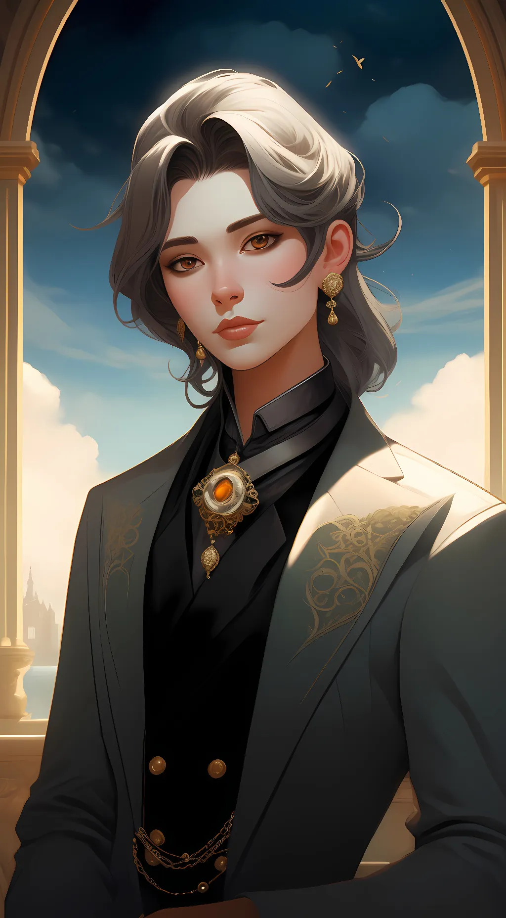 ai character: deo background