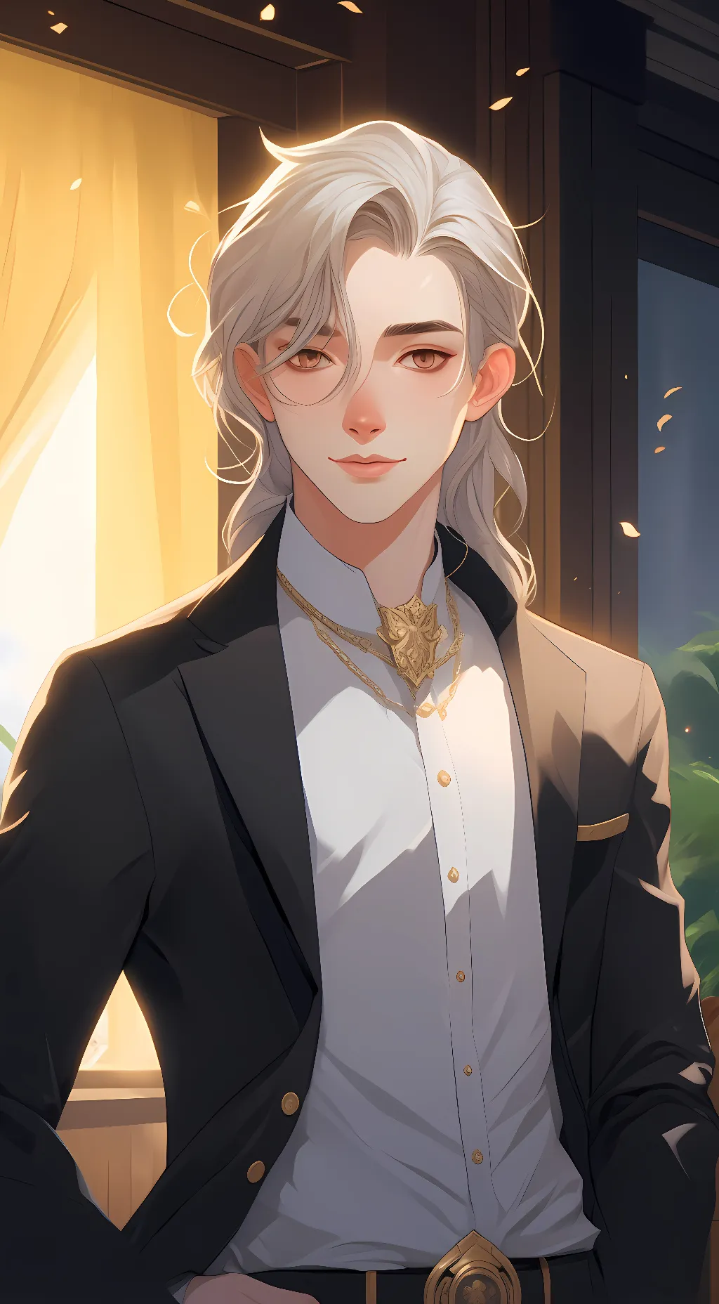 ai character: Arnold Windsor background