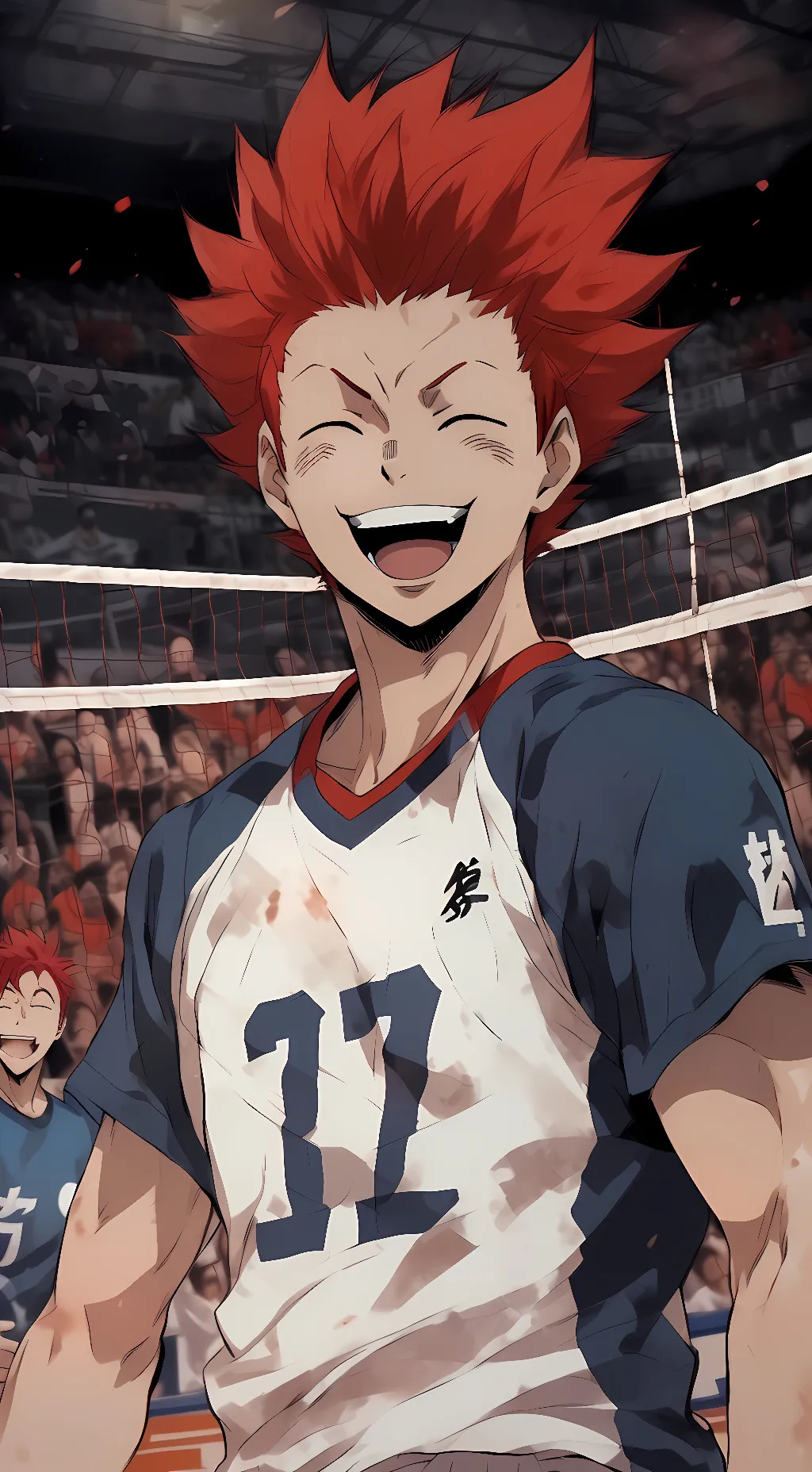 ai character: Satori Tendou background