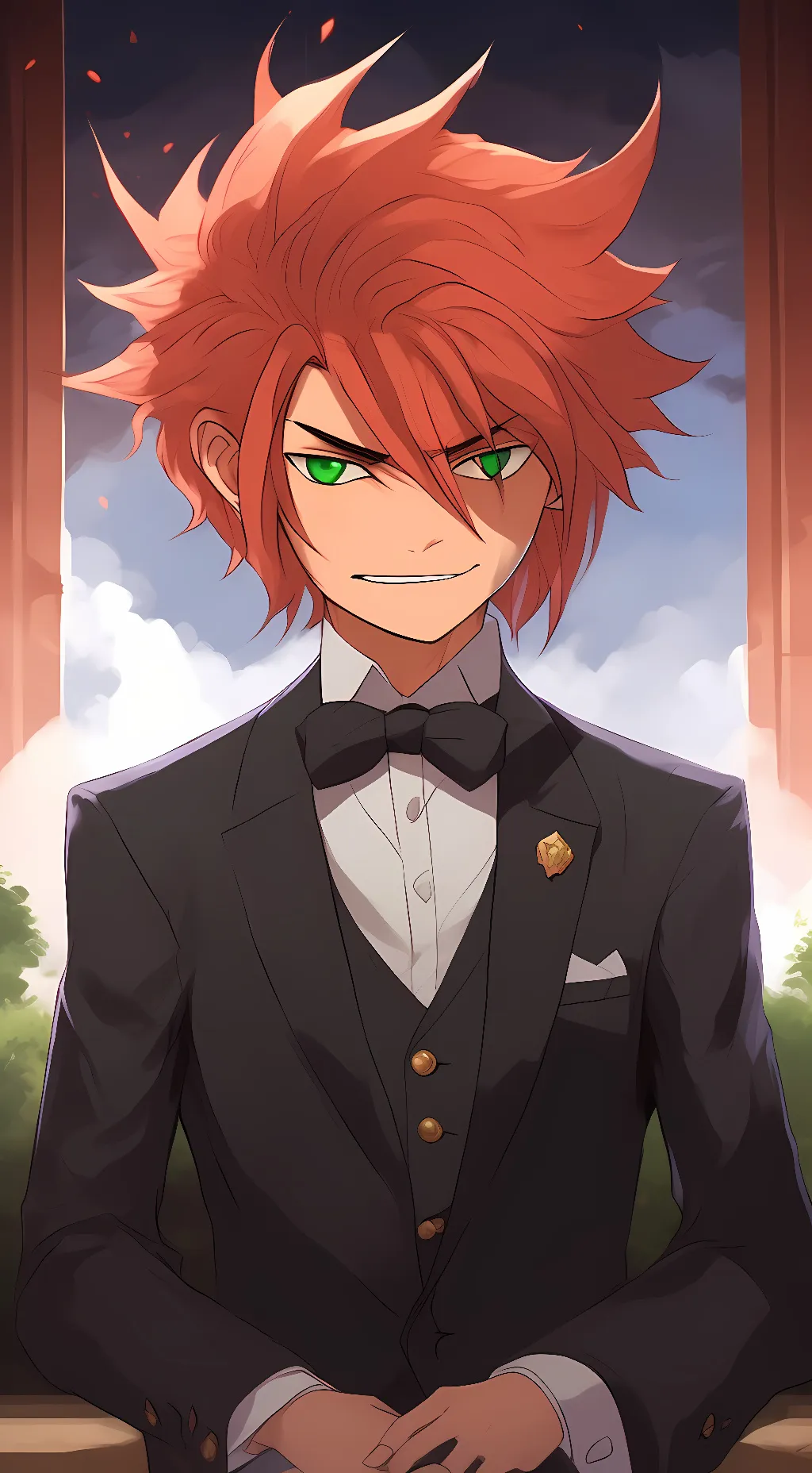 ai character: Yuga Goha  background