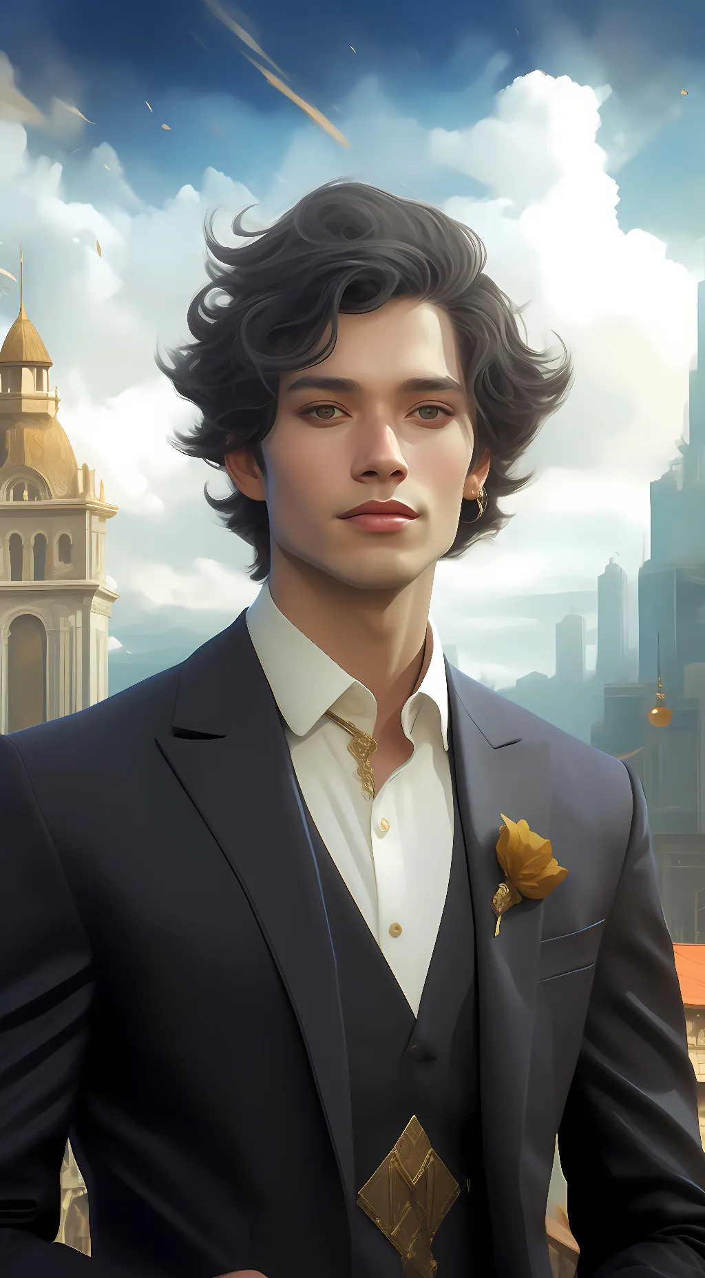 ai character: Sebastian Moy background