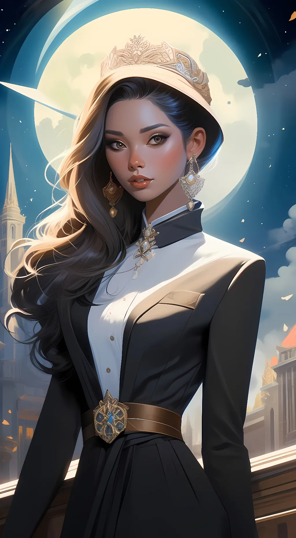 ai character: Lily background