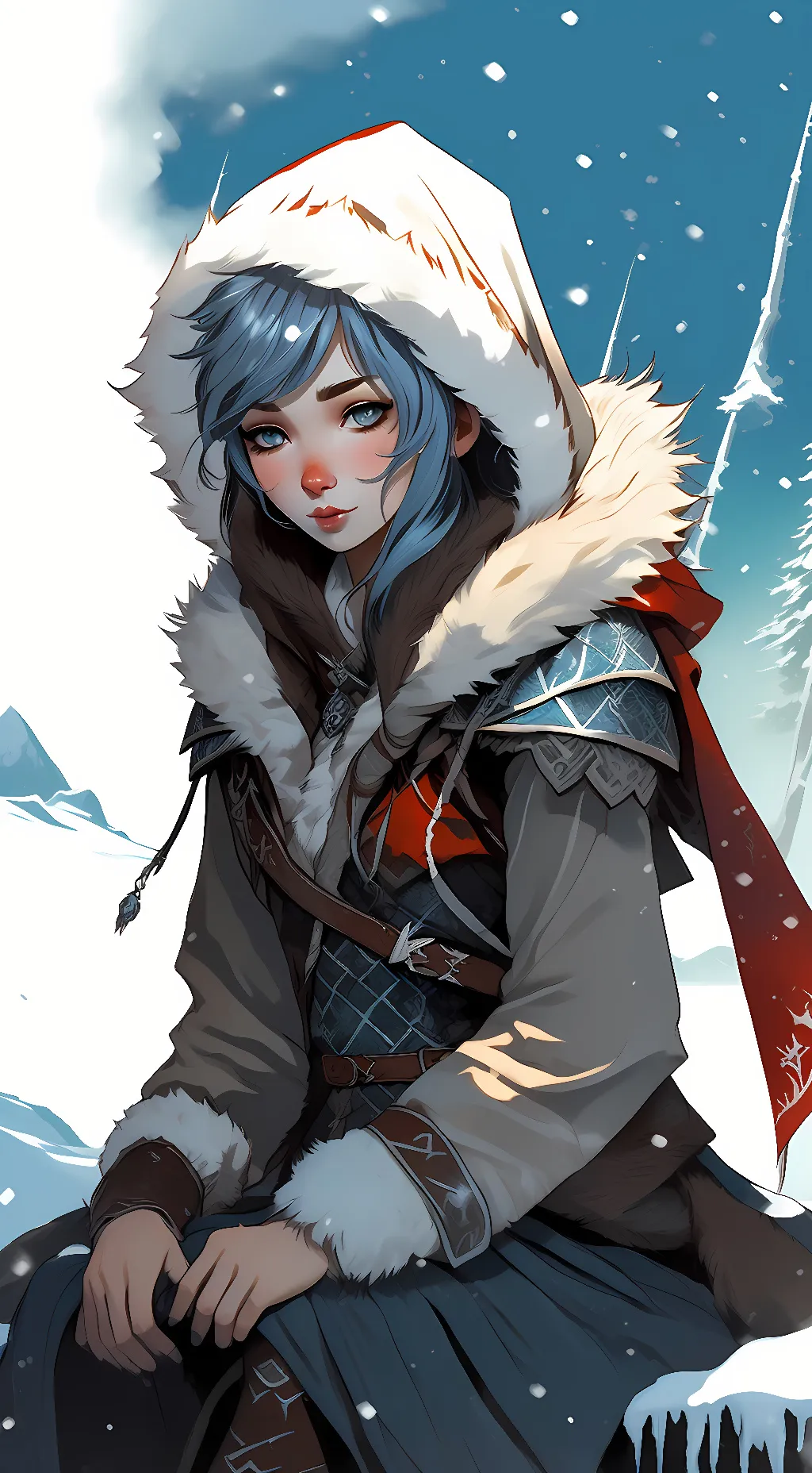 ai character: Kami Eighteen background