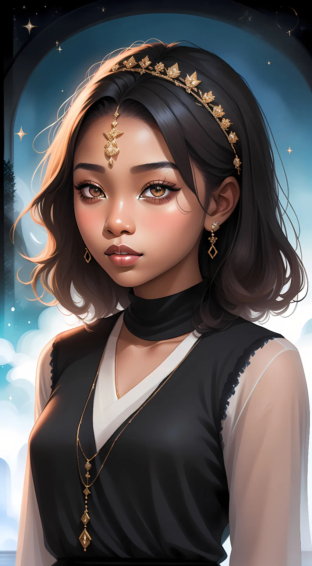 ai character: Cara background