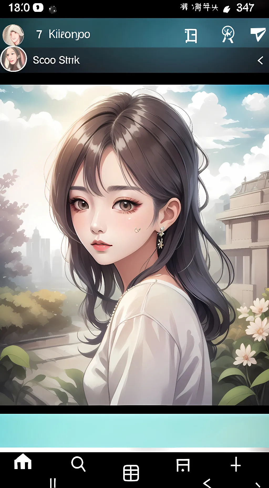ai character: jisoo  background