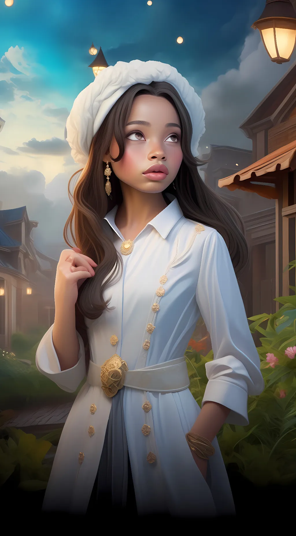 ai character: kima background