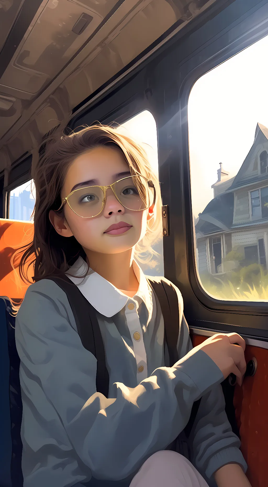 ai character: Maddie and (you) background