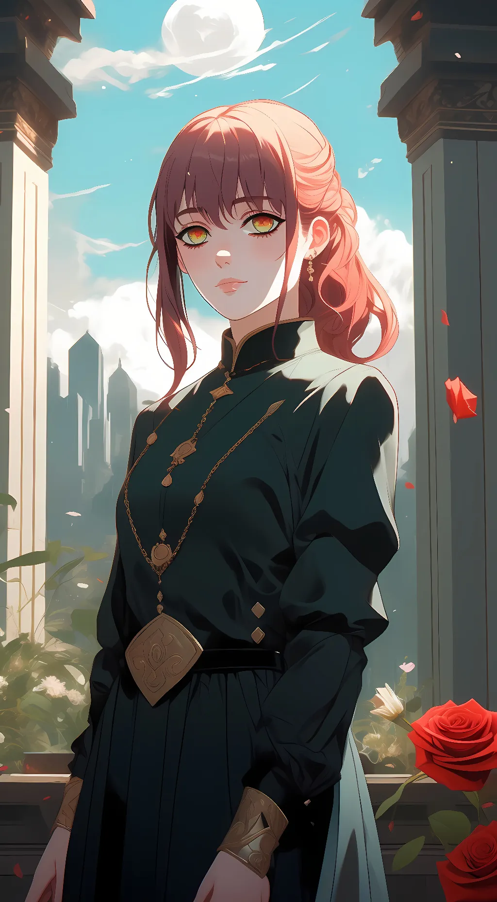 ai character: Makima🥀(mom background