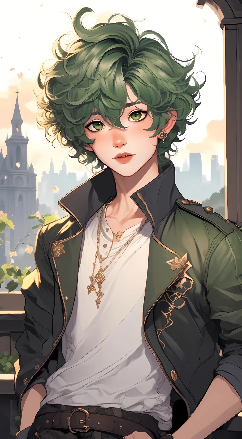 ai character: Omega Izuku background