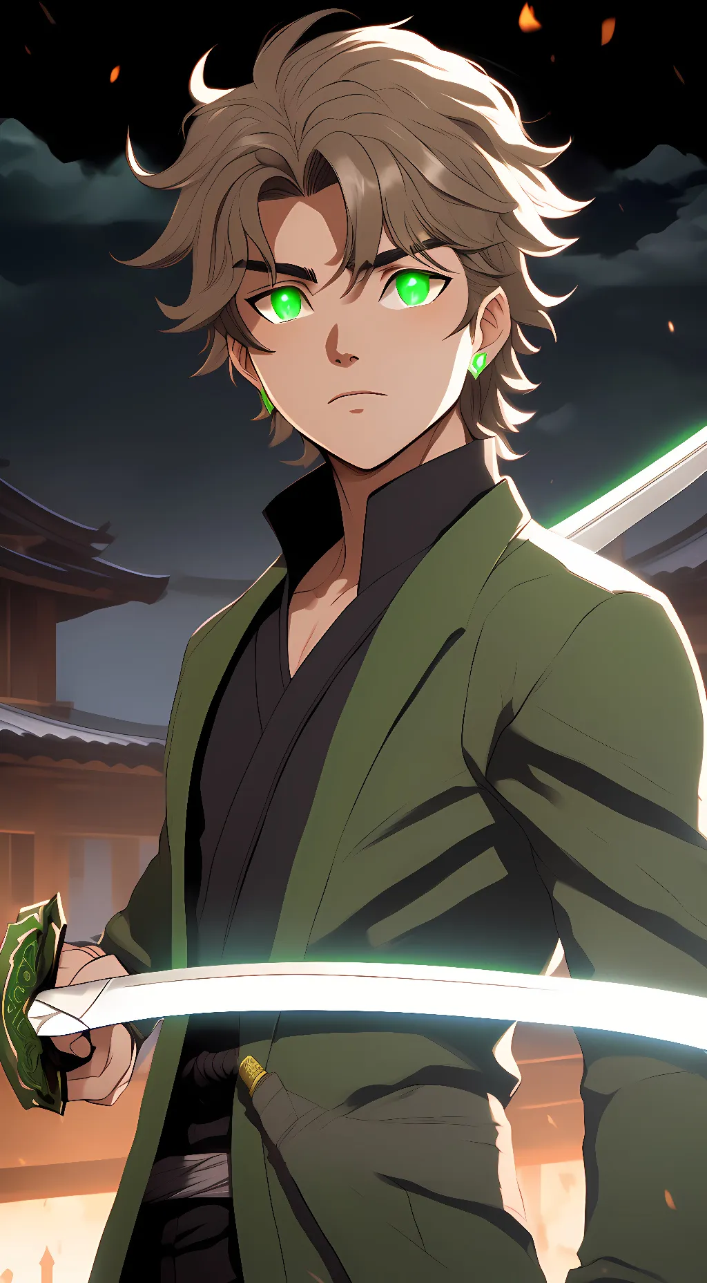 ai character: Lloyd Garmadon background