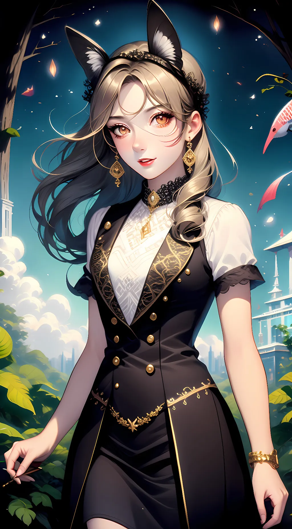 ai character: asha background