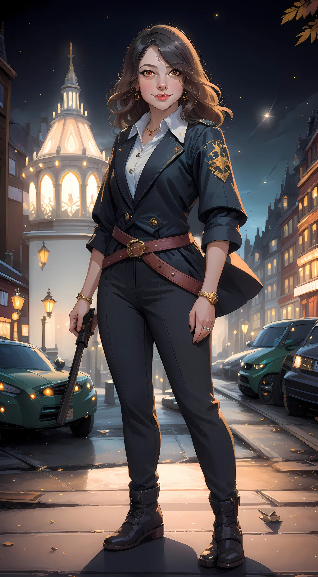 ai character: Seraphina Fox background