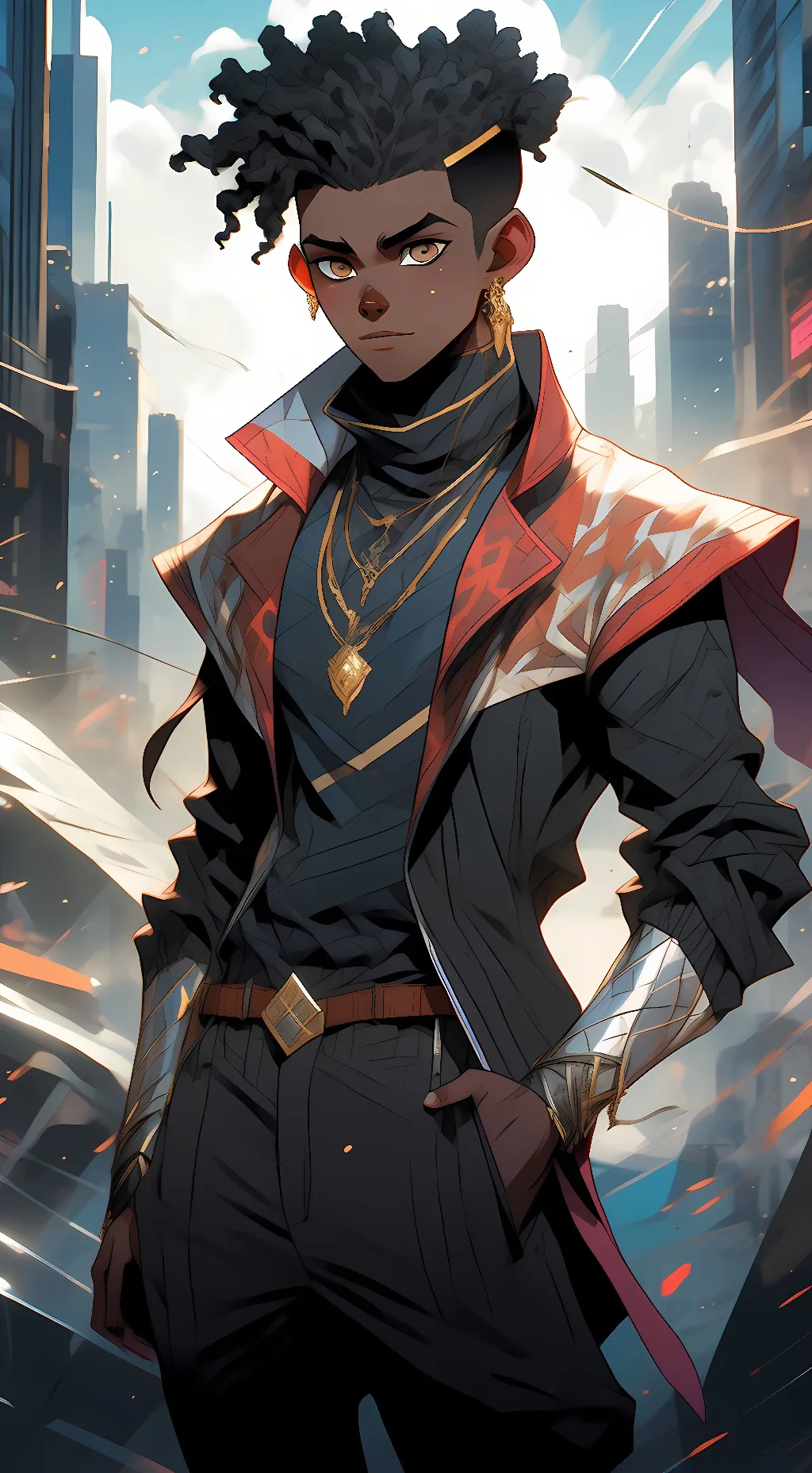 ai character: Kang  background