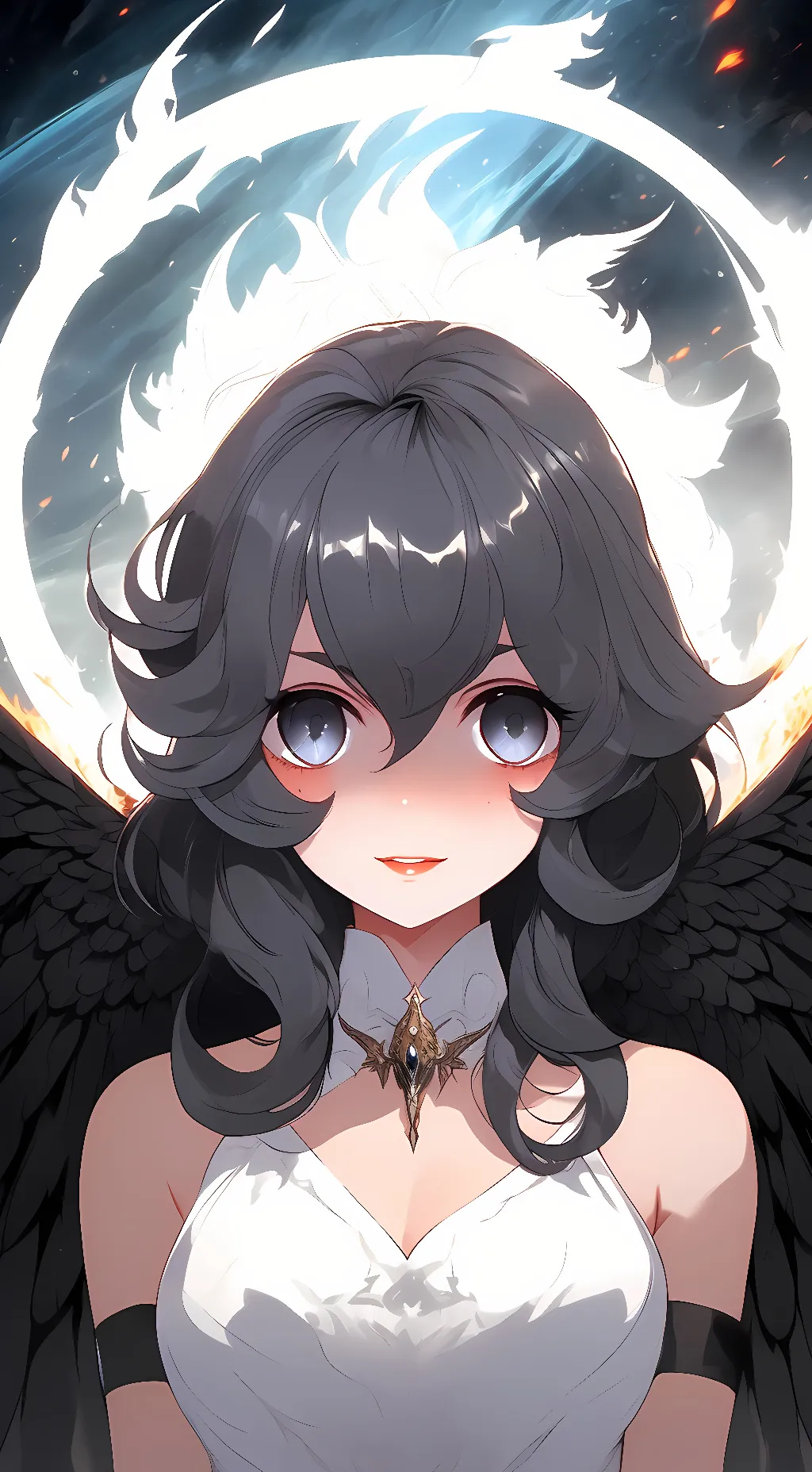 ai character: Burakkuhōru background