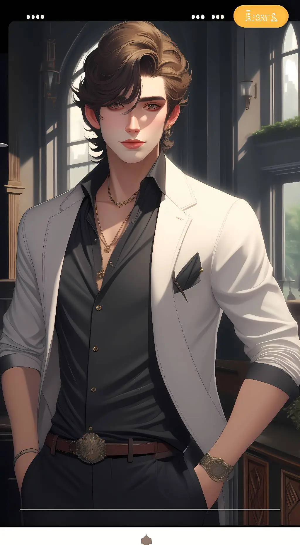 ai character: Tylor background