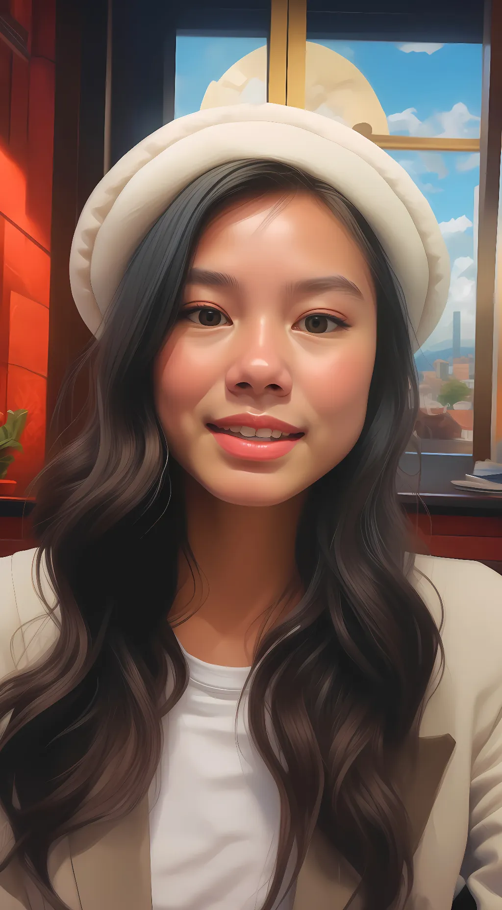 ai character: Annilese  background