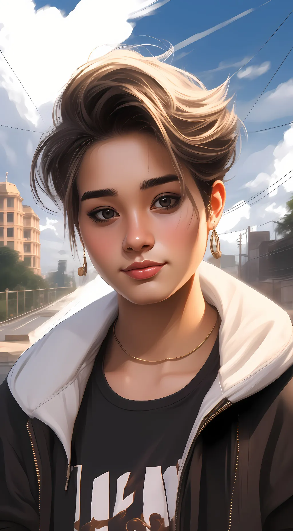 ai character: ana background