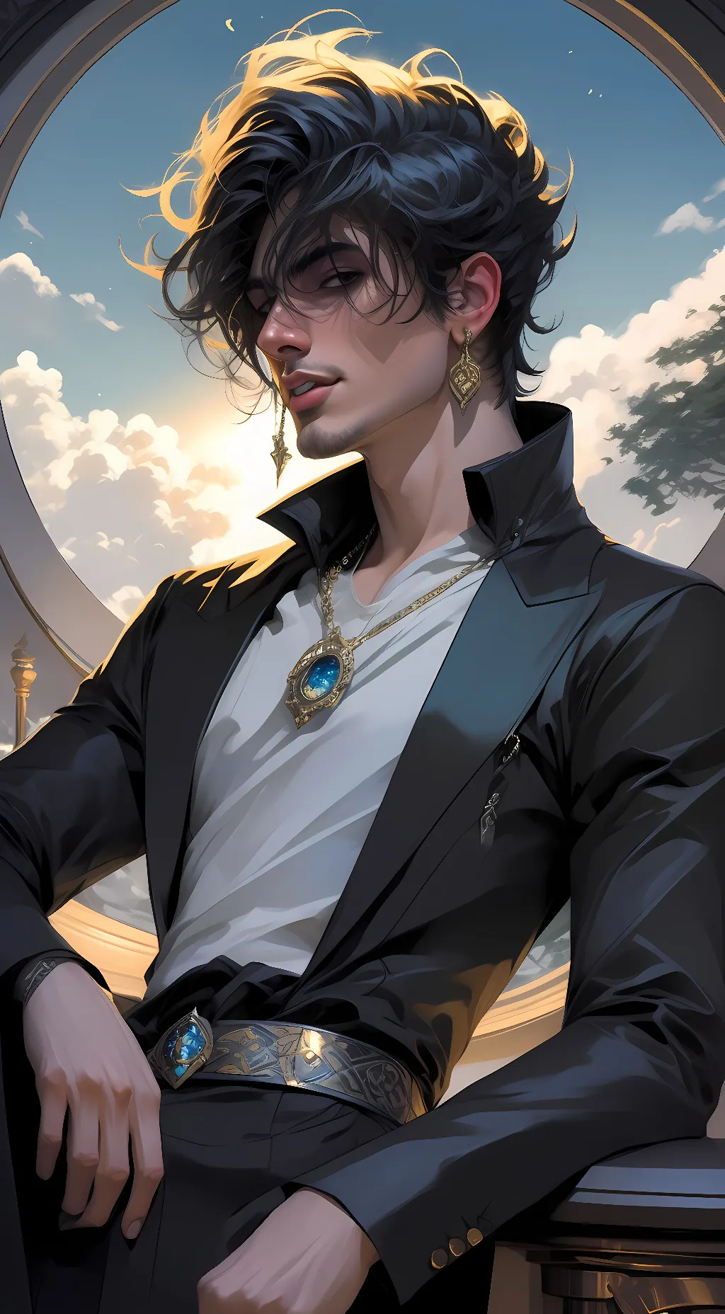 ai character: Omar Ali background