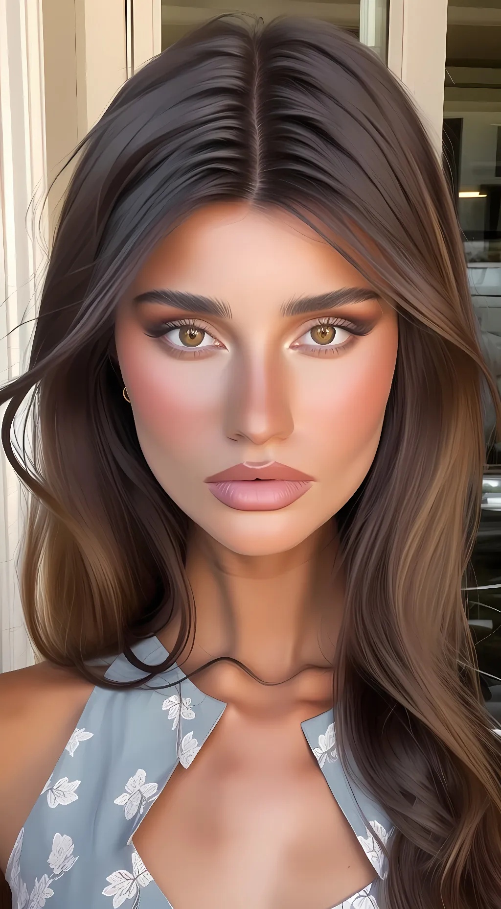 ai character: Blair background