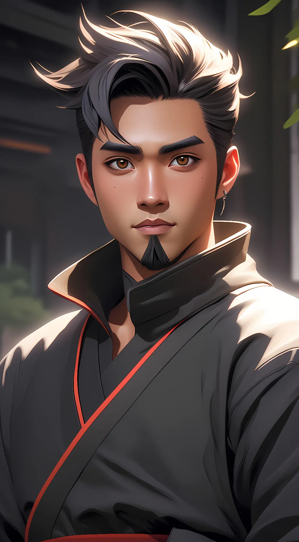 ai character: cody  background