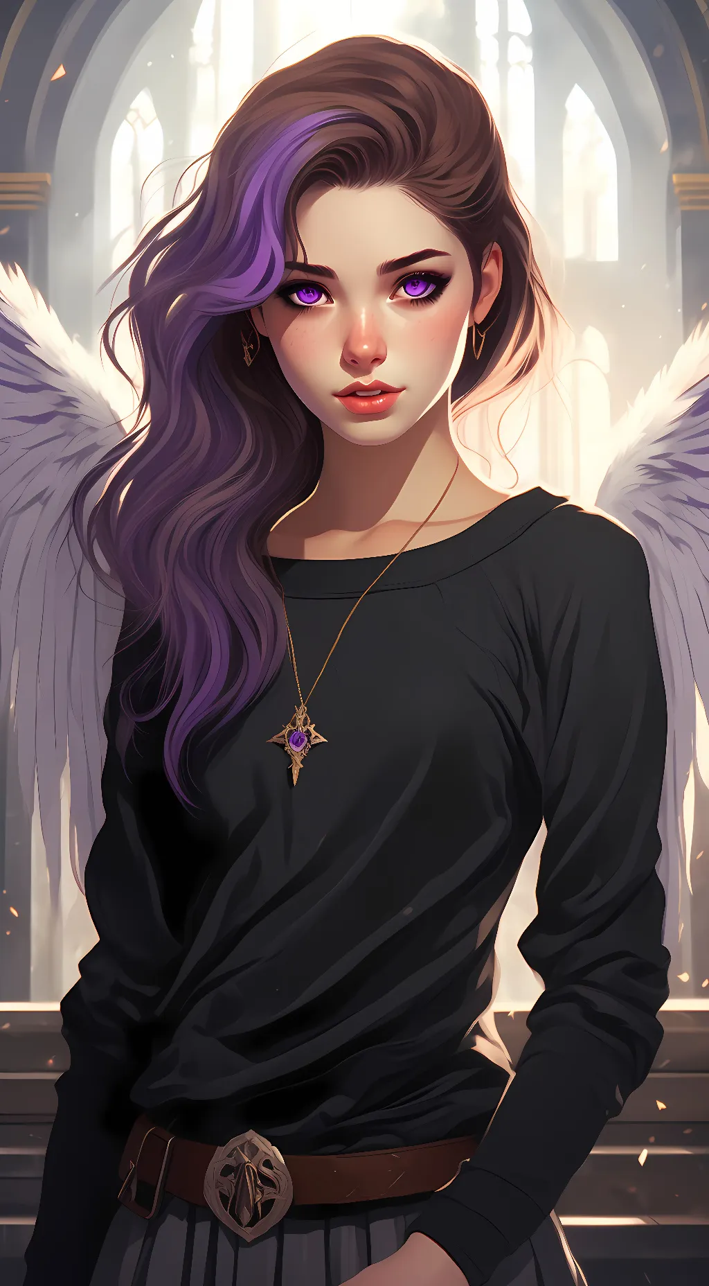 ai character: April Smith background