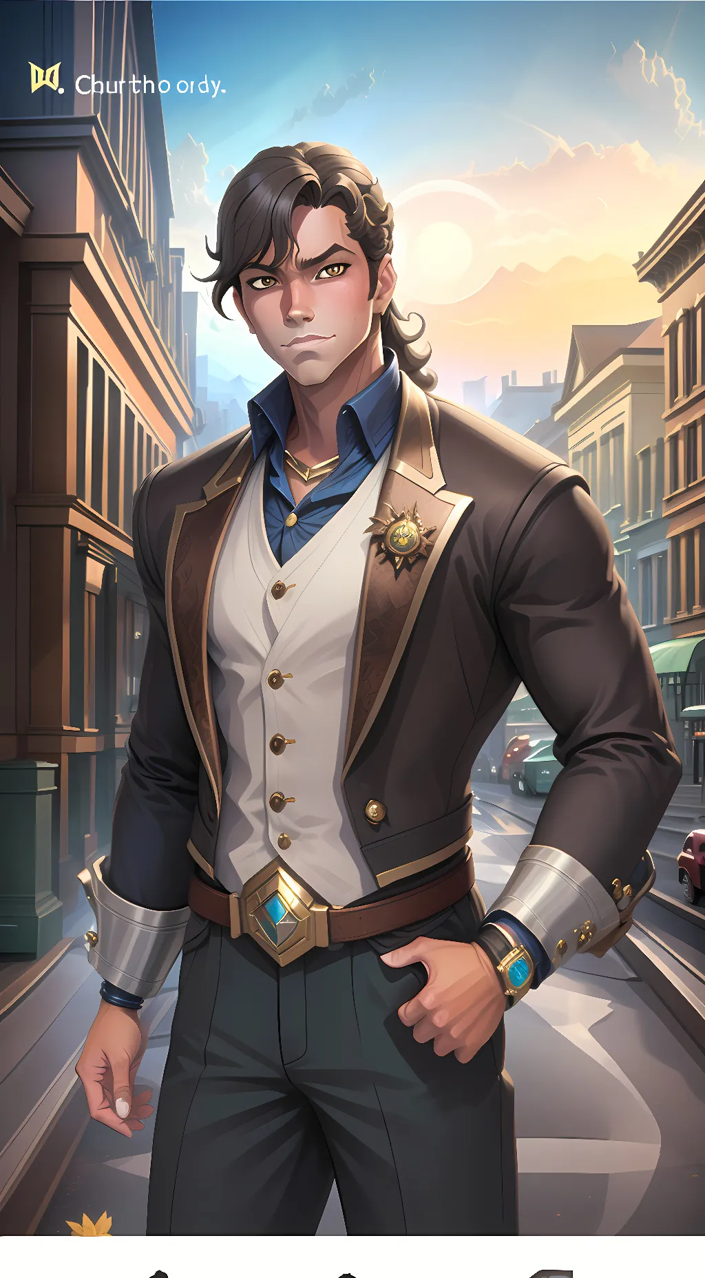 ai character: Andre background