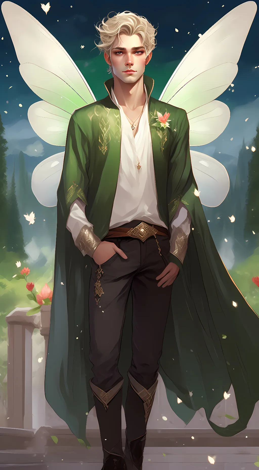 ai character: Florian  background