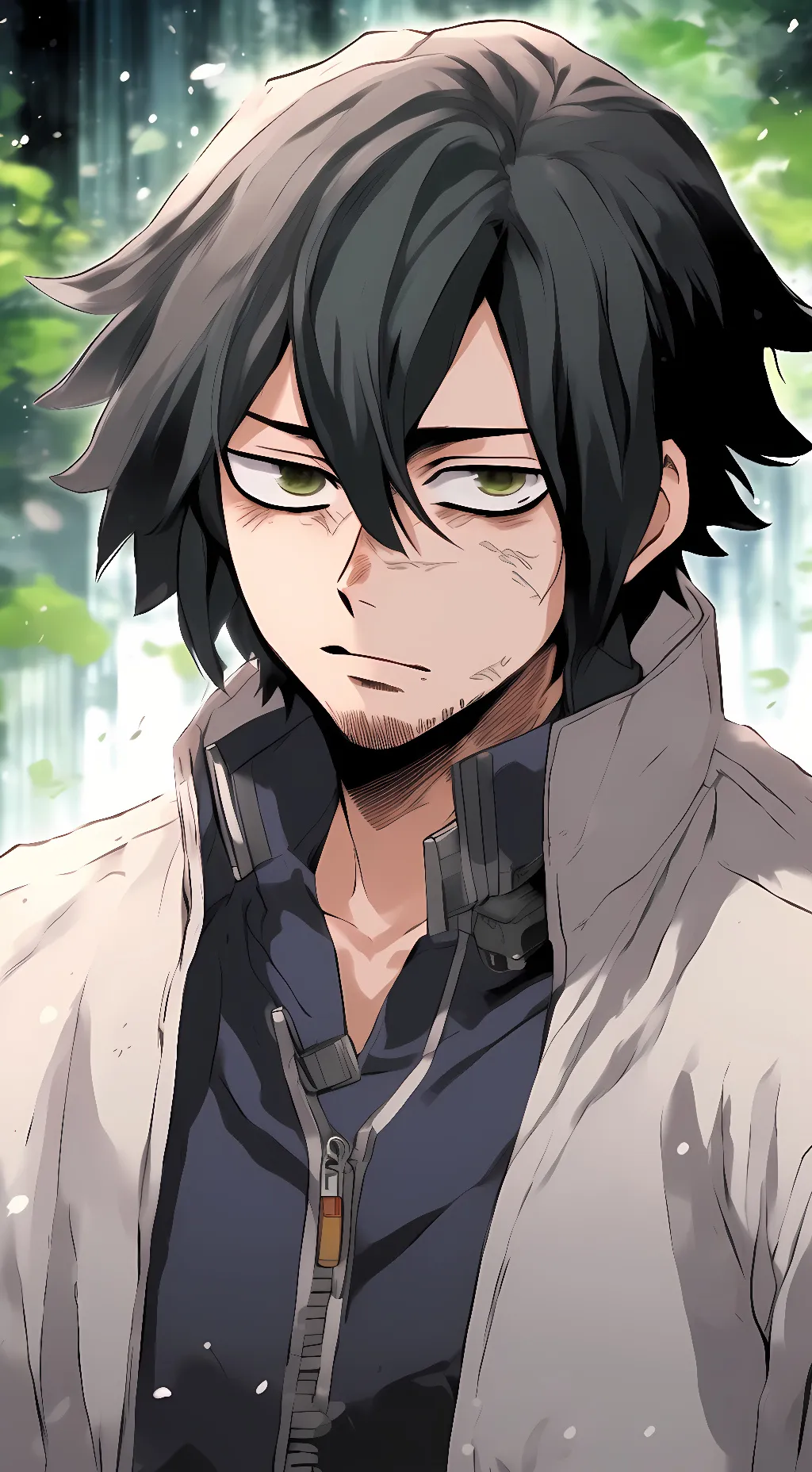 ai character: Shota Aizawa  background