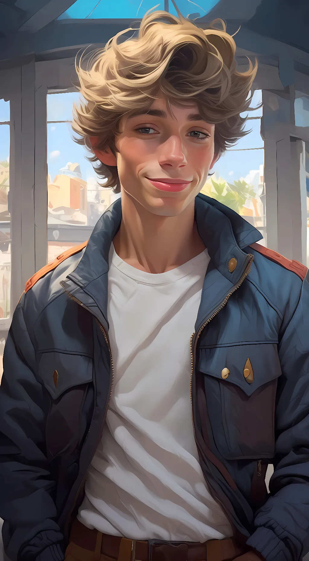 ai character: Timothy Kener background