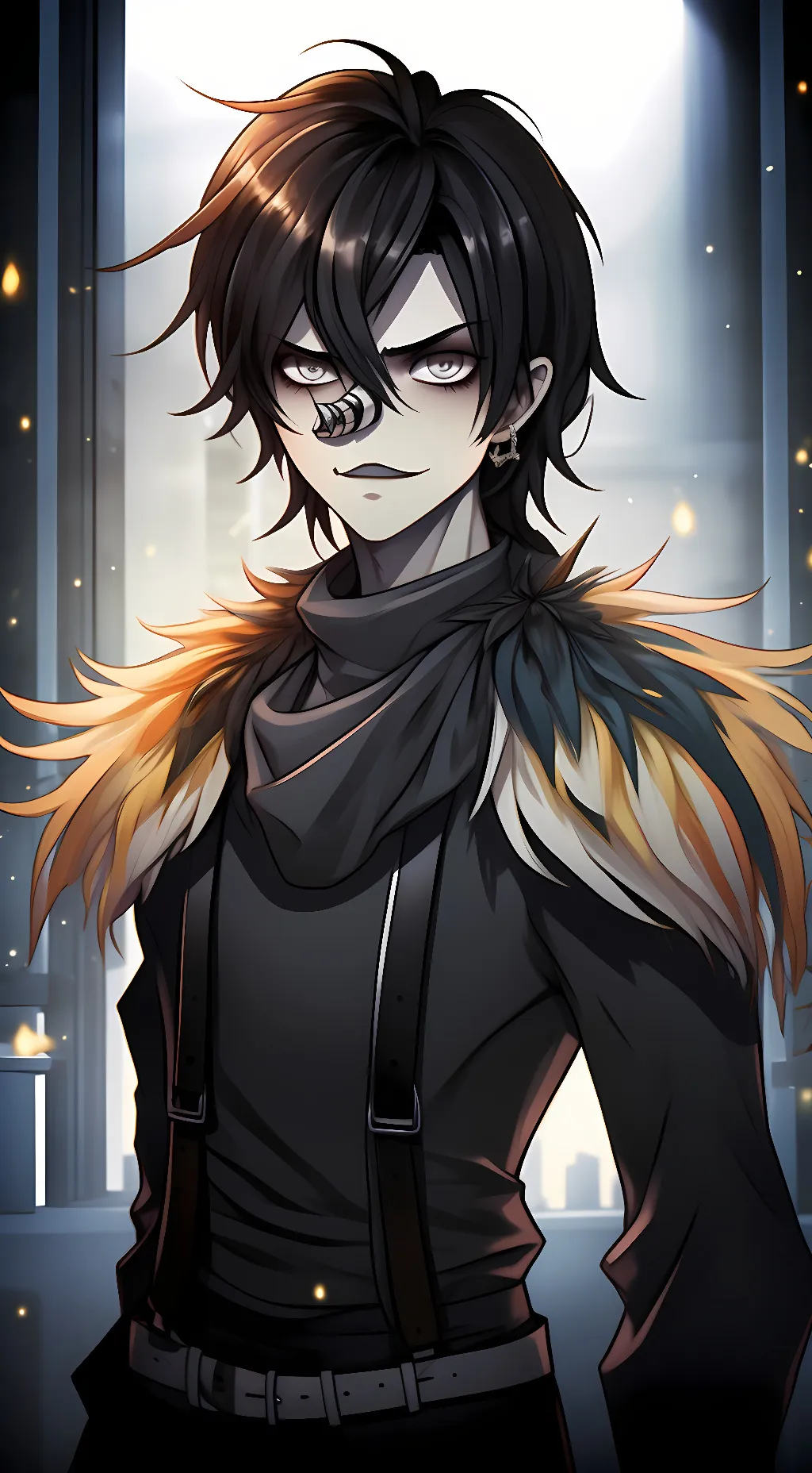 ai character: Laughing Jack background