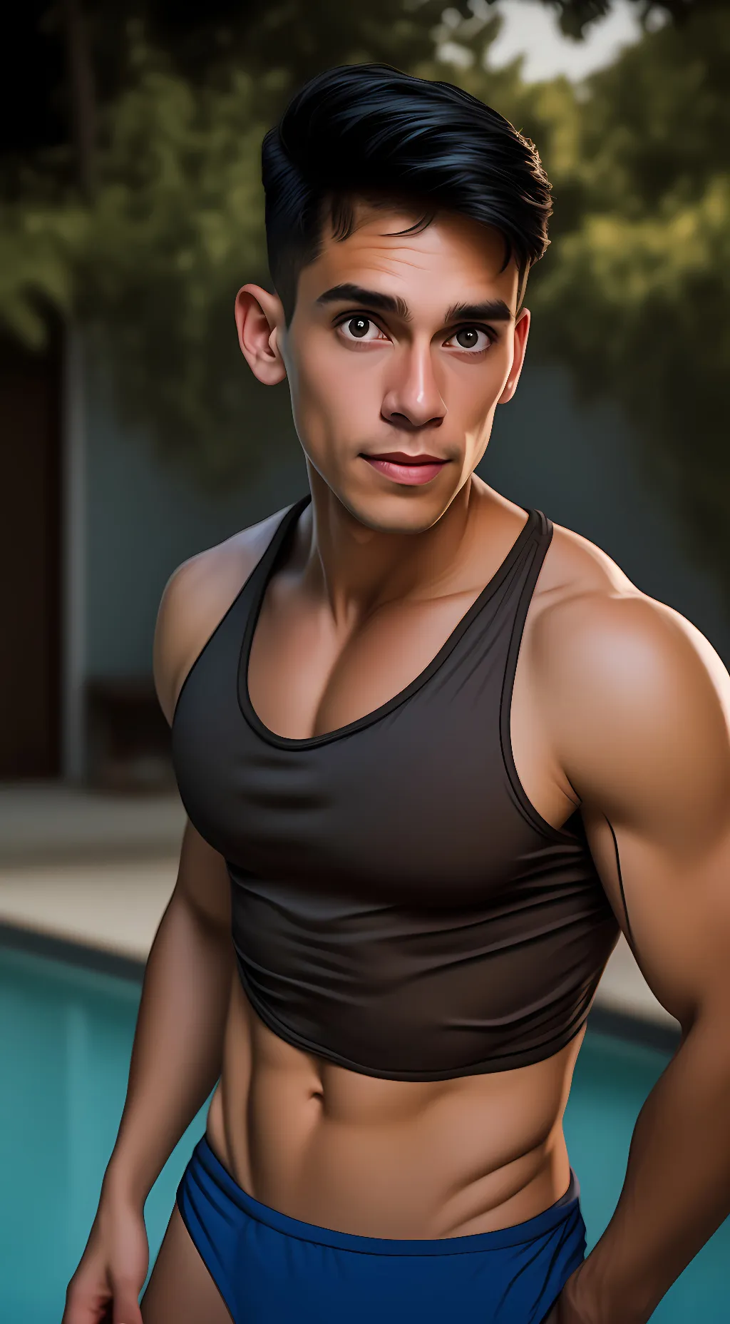 ai character: Adam Moser  background