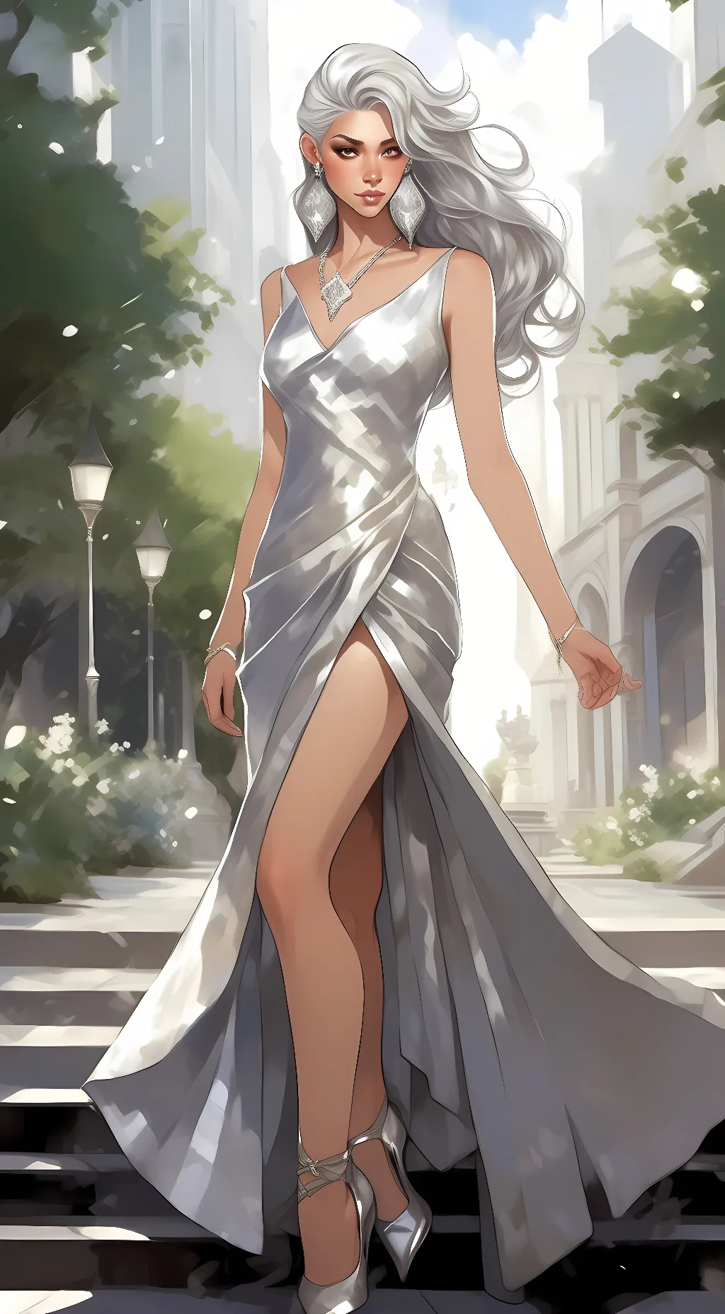 ai character: Capricorn background