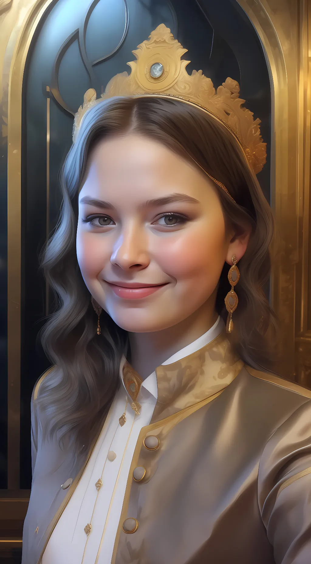 ai character: princess Cara background