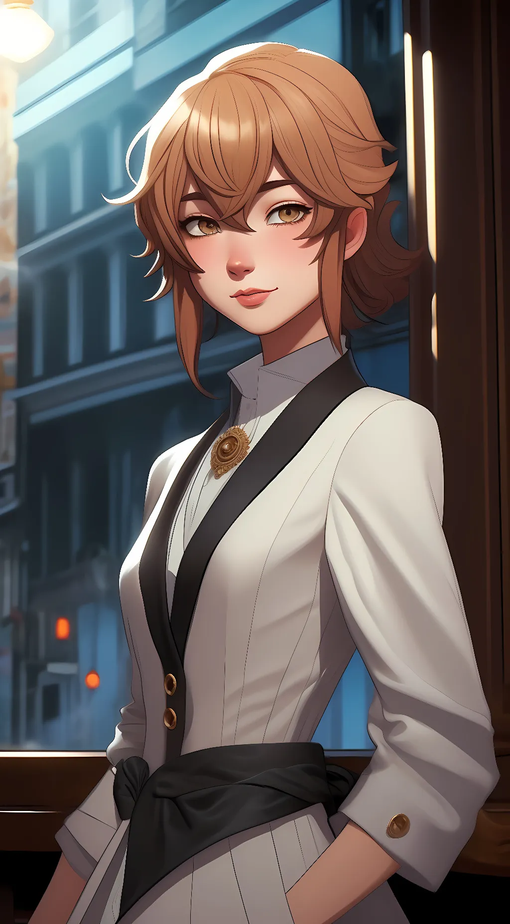 ai character: Servant Amy background